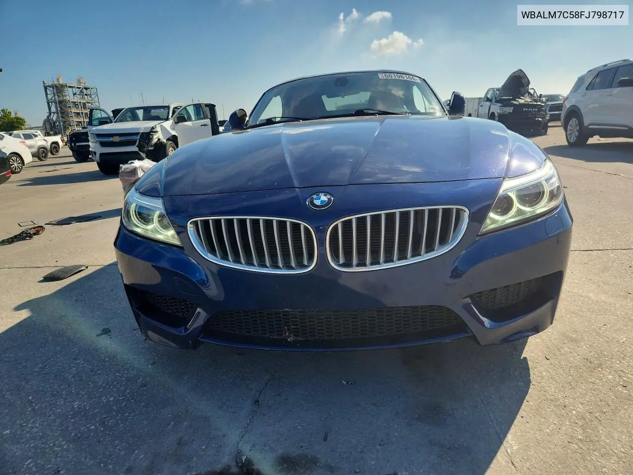 2015 BMW Z4 Sdrive35I VIN: WBALM7C58FJ798717 Lot: 60196166