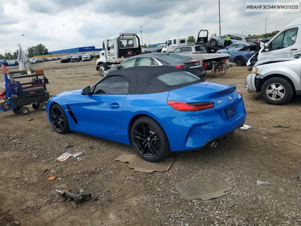 2019 BMW Z4 Sdrive30I VIN: WBAHF3C54KWW31020 Lot: 58150076
