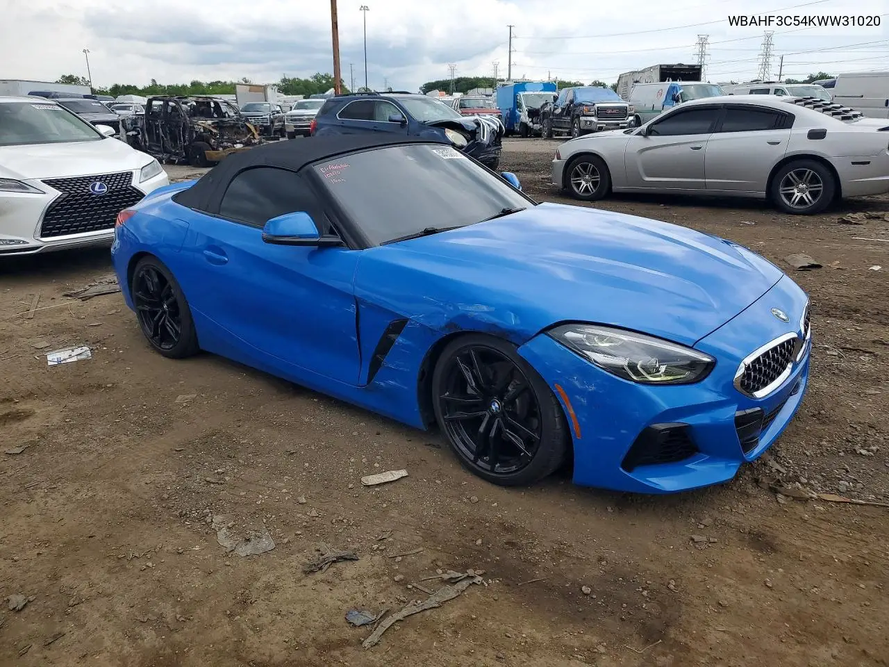 2019 BMW Z4 Sdrive30I VIN: WBAHF3C54KWW31020 Lot: 58150076