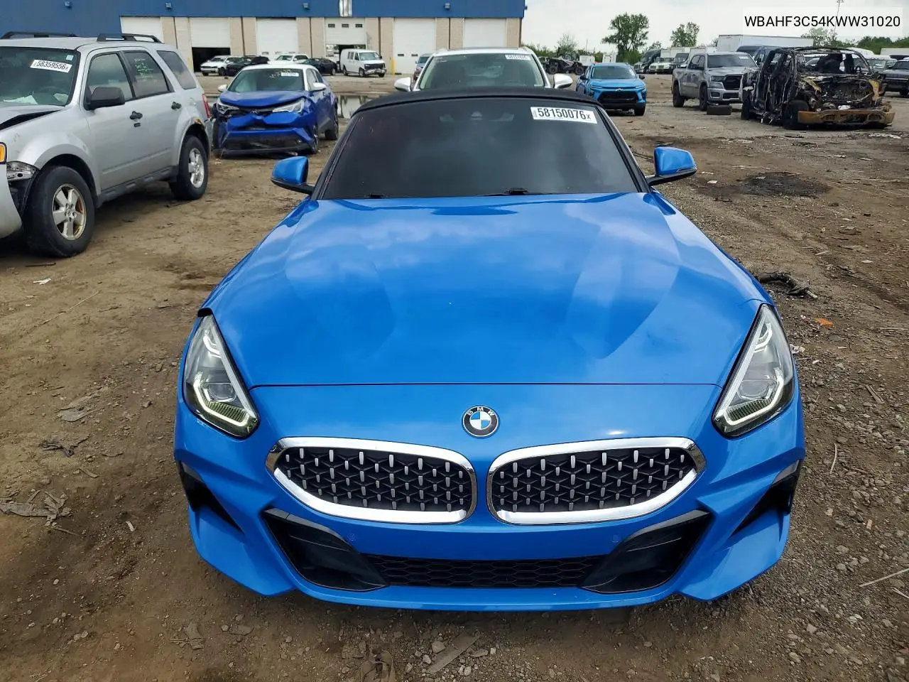 2019 BMW Z4 Sdrive30I VIN: WBAHF3C54KWW31020 Lot: 58150076