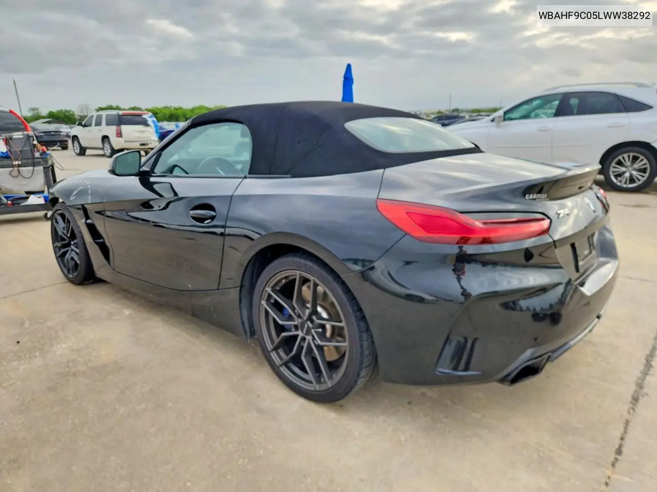 2020 BMW Z4 M40I VIN: WBAHF9C05LWW38292 Lot: 48608626