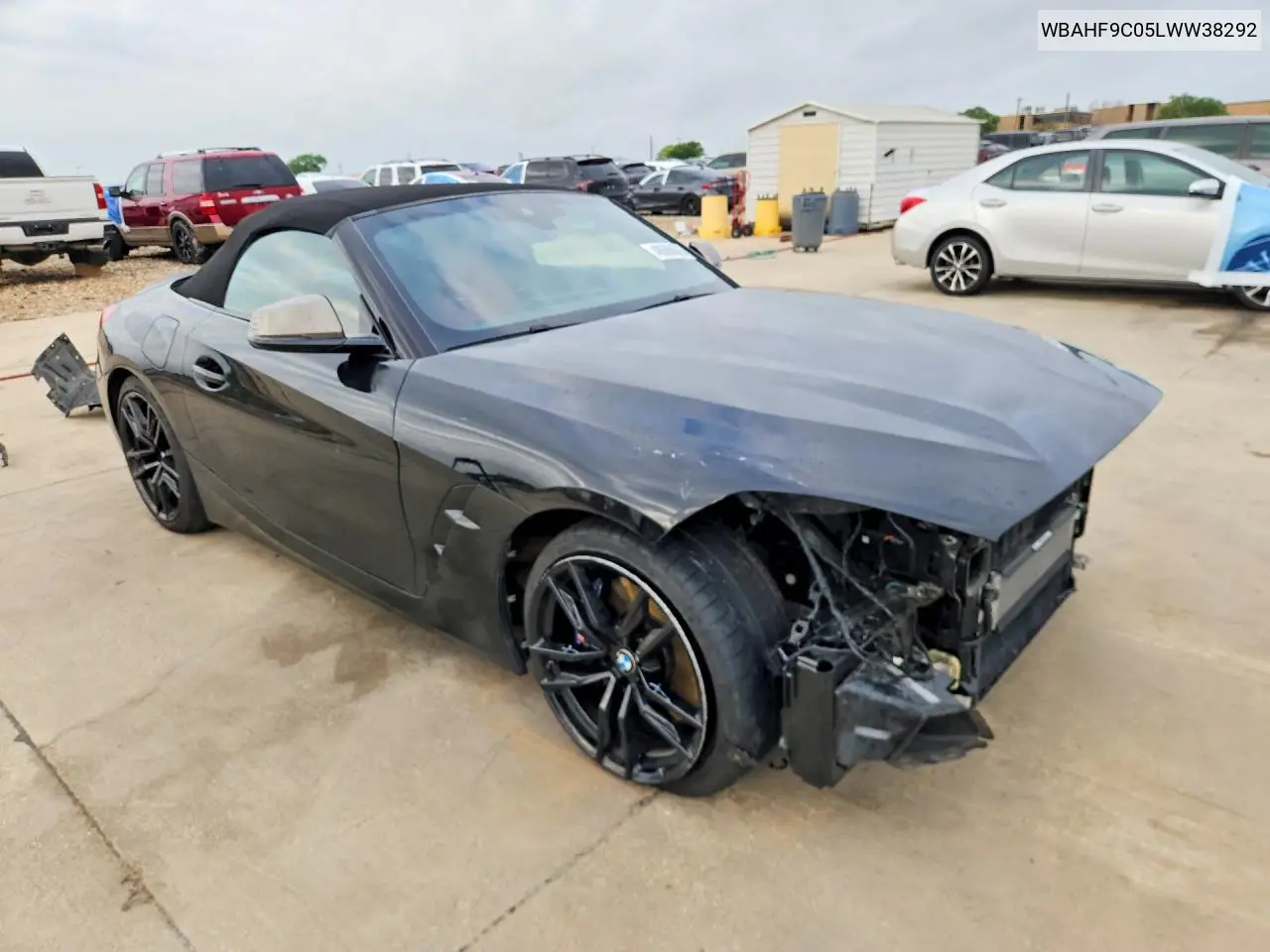 2020 BMW Z4 M40I VIN: WBAHF9C05LWW38292 Lot: 48608626