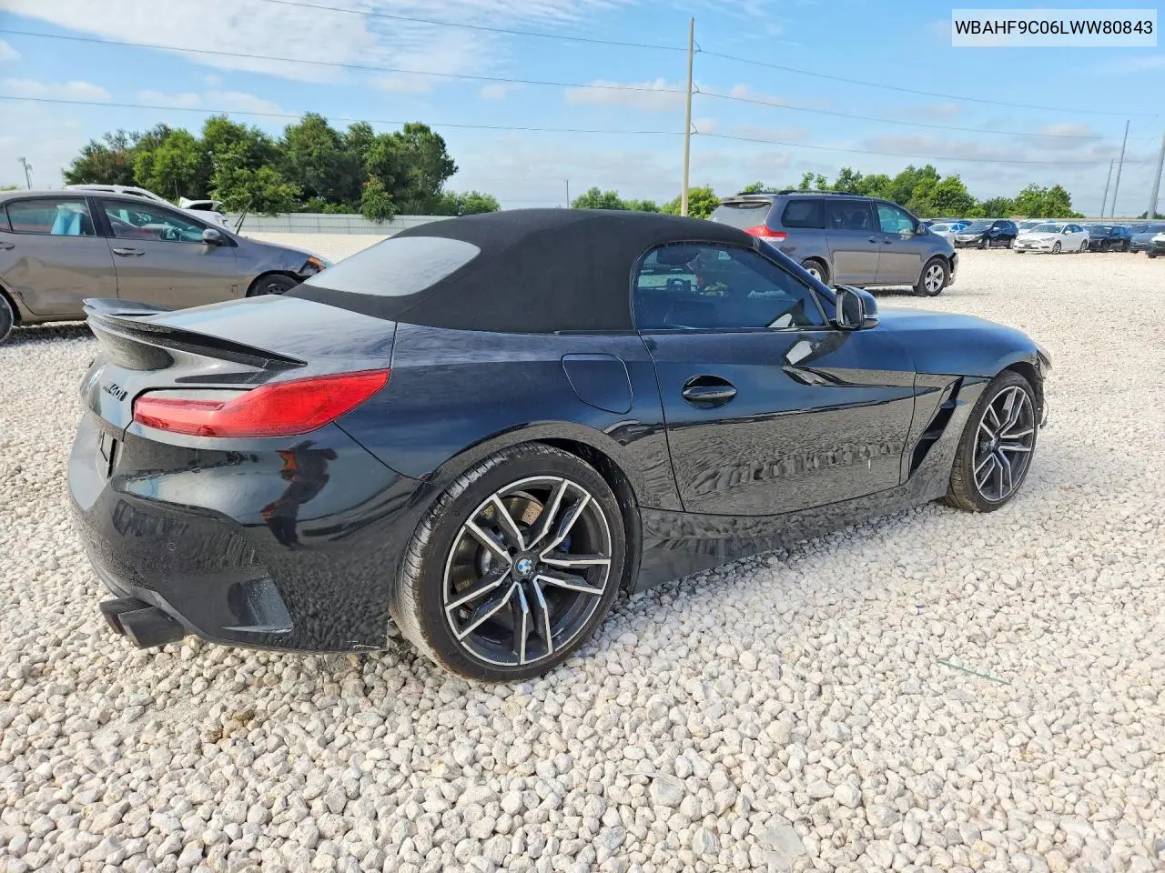 2020 BMW Z4 M40I VIN: WBAHF9C06LWW80843 Lot: 85964345