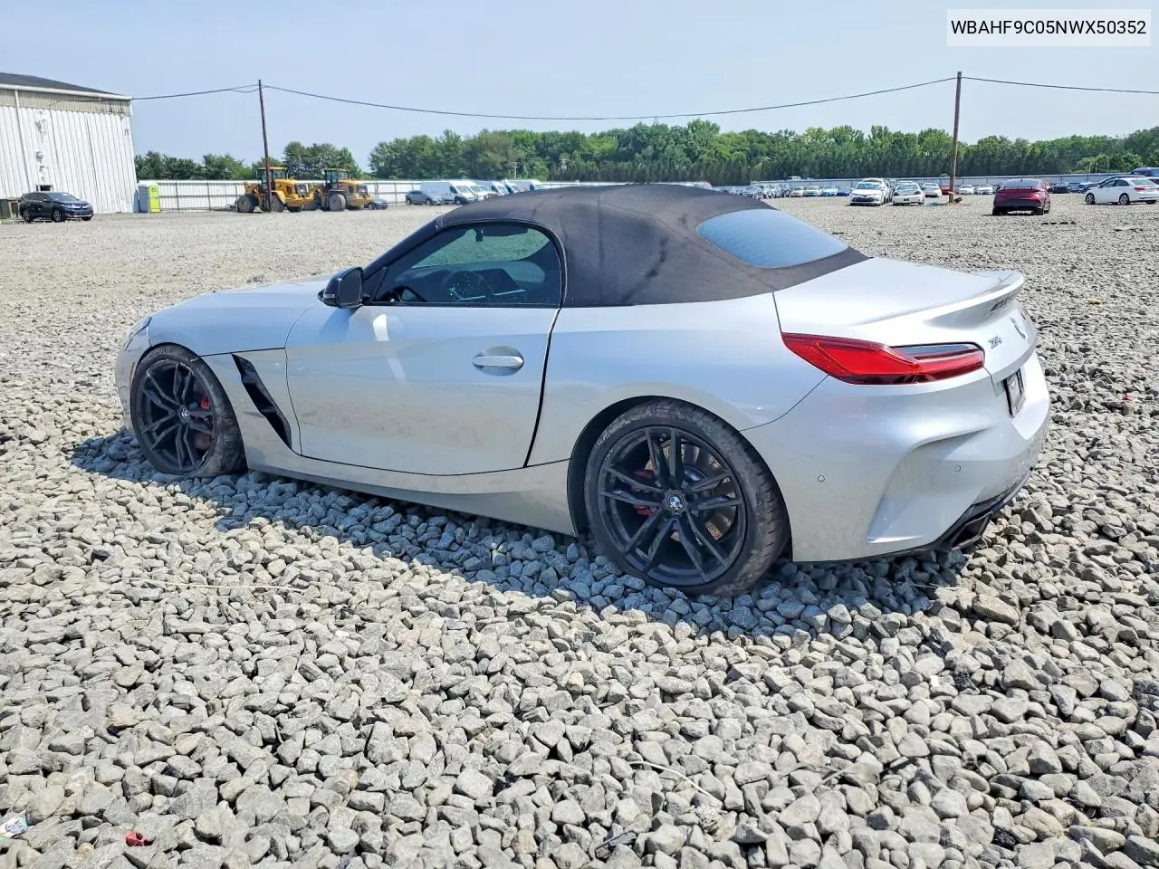 2022 BMW Z4 M40I VIN: WBAHF9C05NWX50352 Lot: 76292245