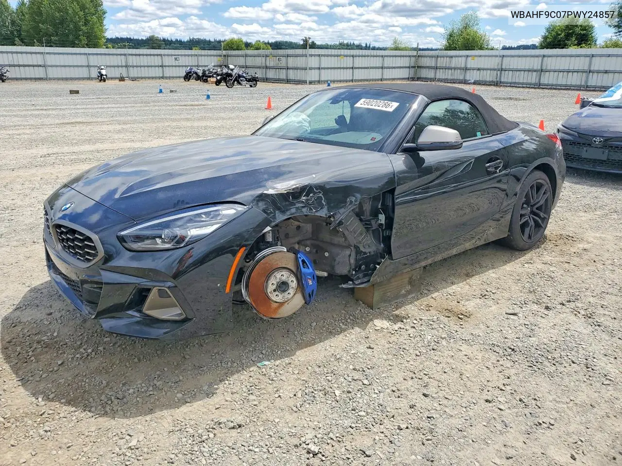 2023 BMW Z4 M40I VIN: WBAHF9C07PWY24857 Lot: 59020286