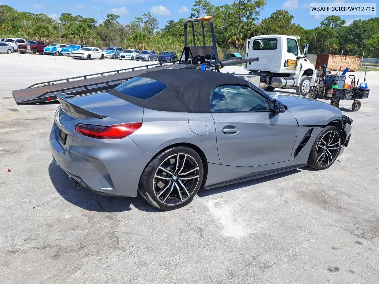 2023 BMW Z4 Sdrive30I VIN: WBAHF3C03PWY12718 Lot: 59236686