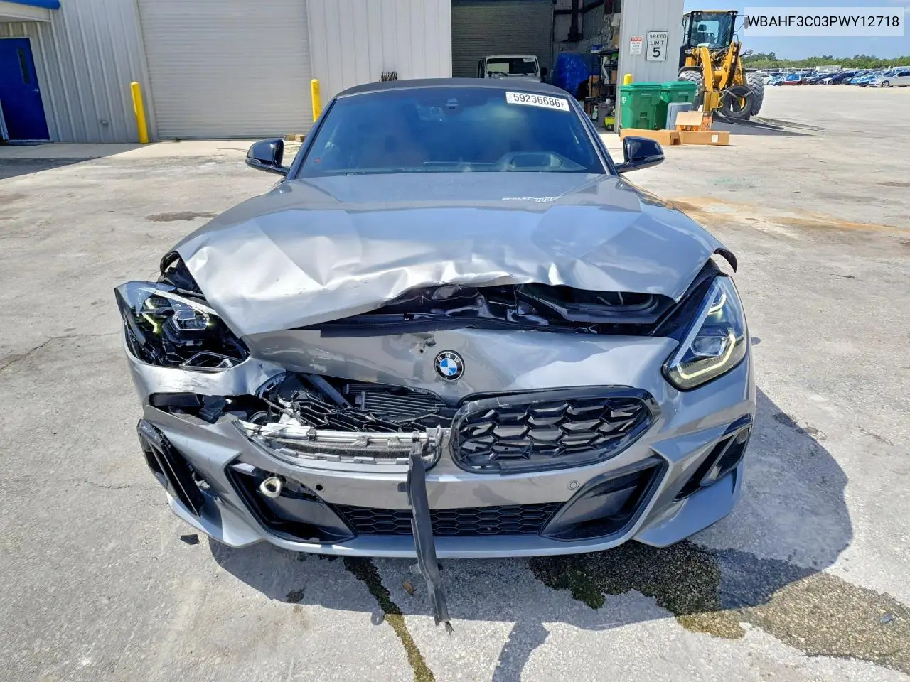 2023 BMW Z4 Sdrive30I VIN: WBAHF3C03PWY12718 Lot: 59236686