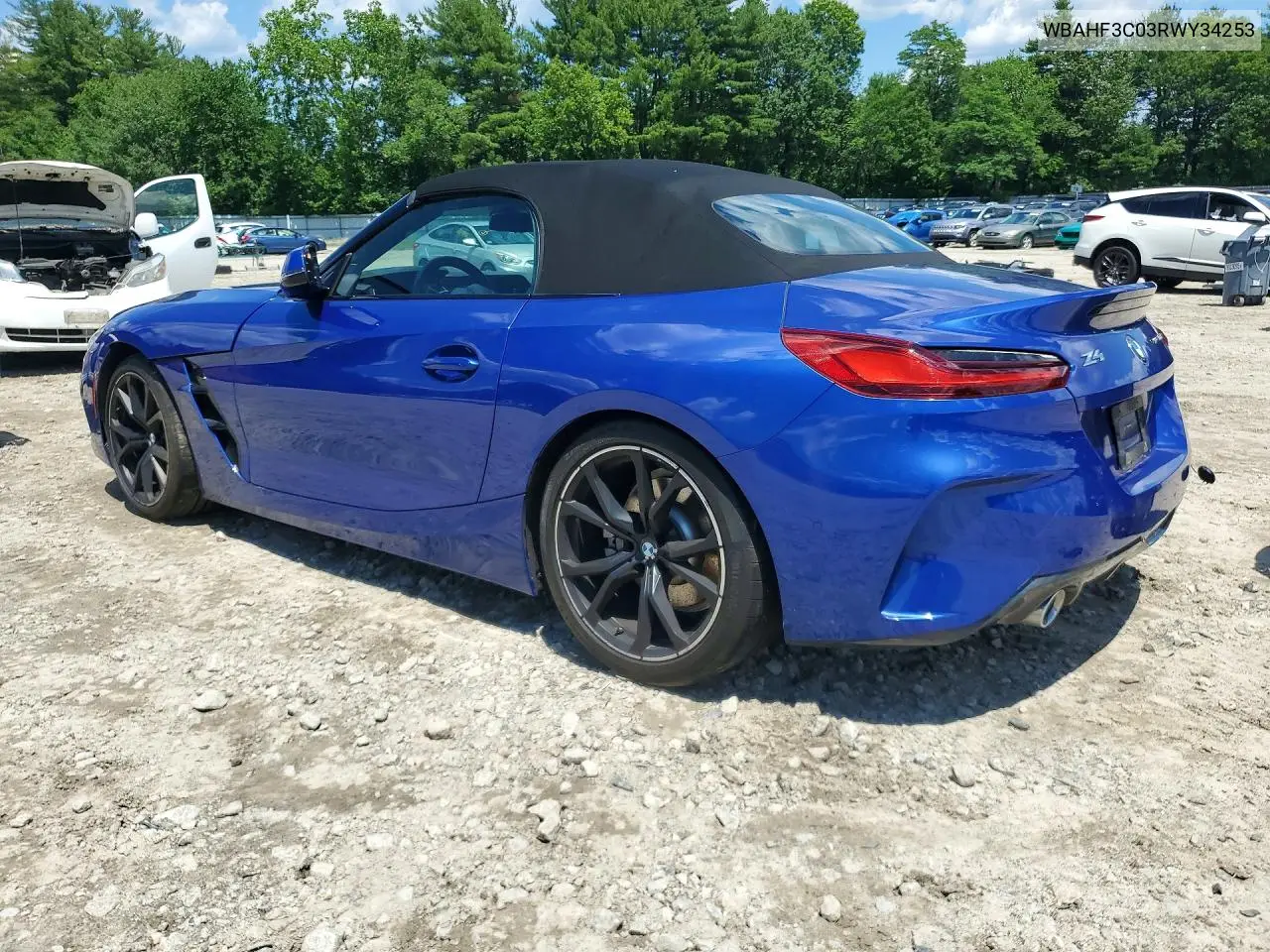 2024 BMW Z4 Sdrive30I VIN: WBAHF3C03RWY34253 Lot: 58534746