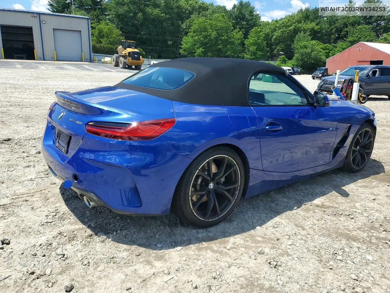 2024 BMW Z4 Sdrive30I VIN: WBAHF3C03RWY34253 Lot: 58534746