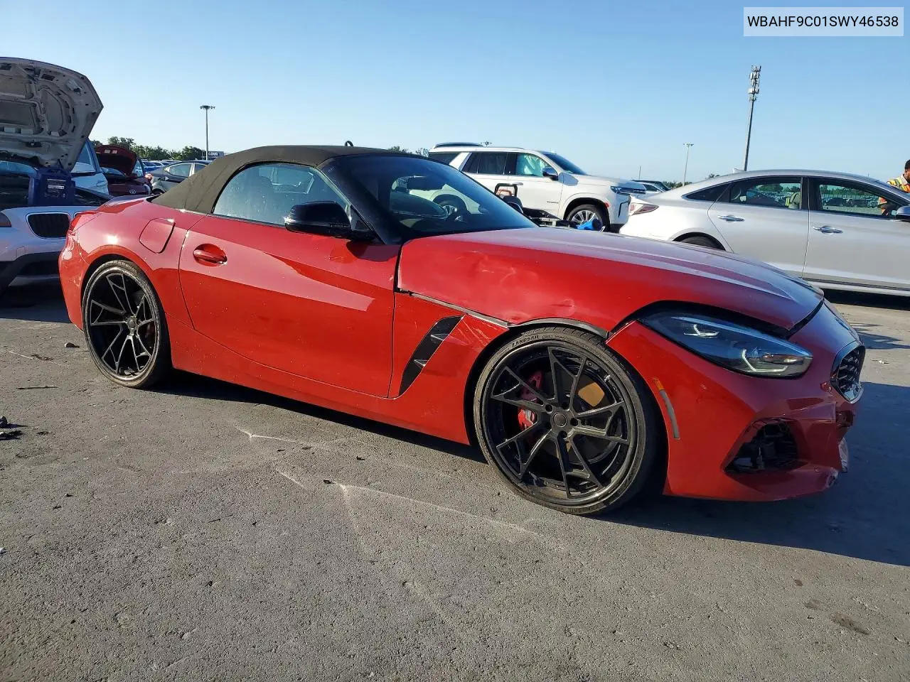2025 BMW Z4 M40I VIN: WBAHF9C01SWY46538 Lot: 52306766