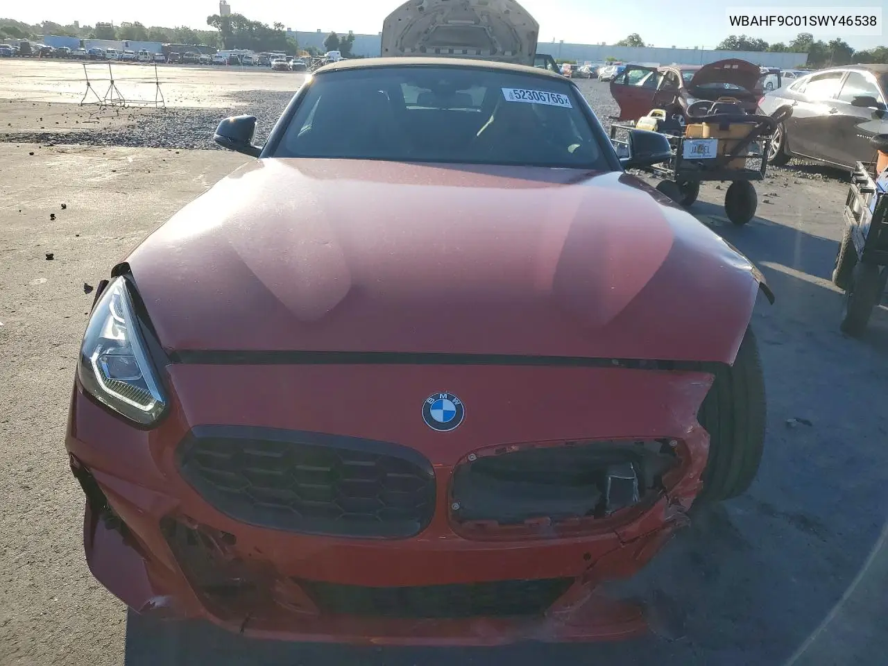 2025 BMW Z4 M40I VIN: WBAHF9C01SWY46538 Lot: 52306766