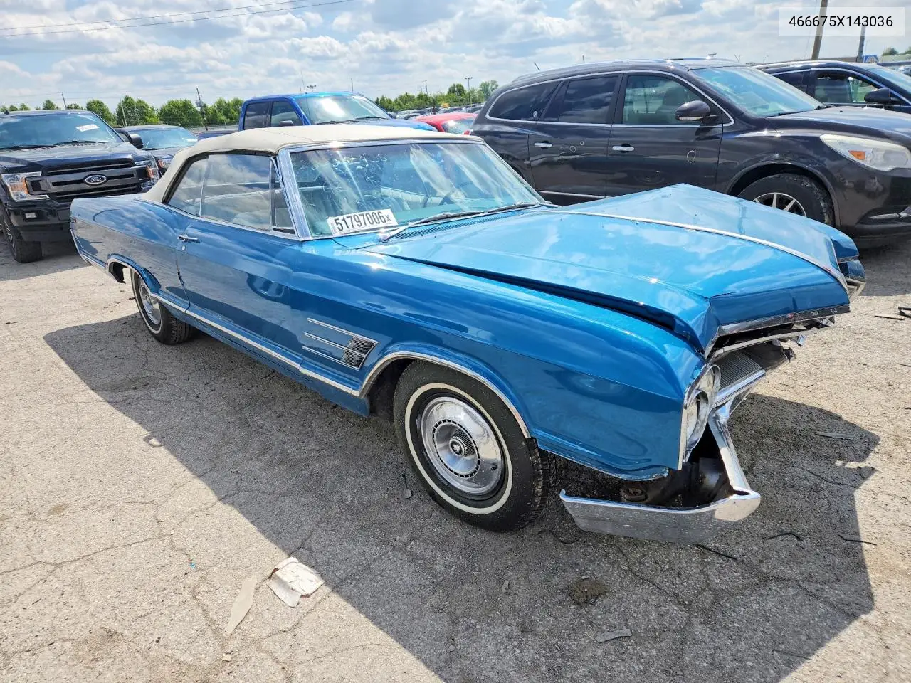 1965 Buick Wildcat VIN: 466675X143036 Lot: 51797006