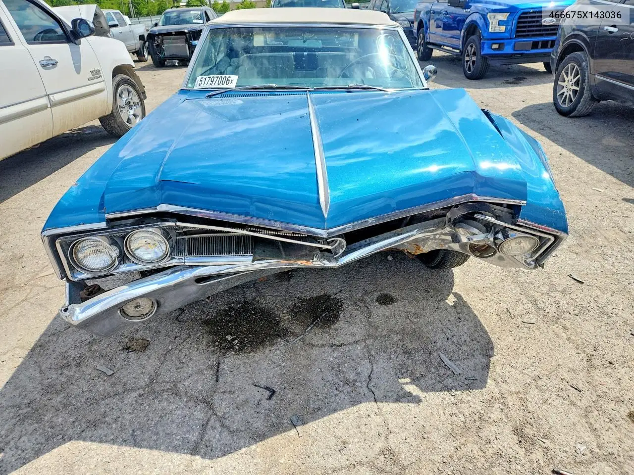 1965 Buick Wildcat VIN: 466675X143036 Lot: 51797006