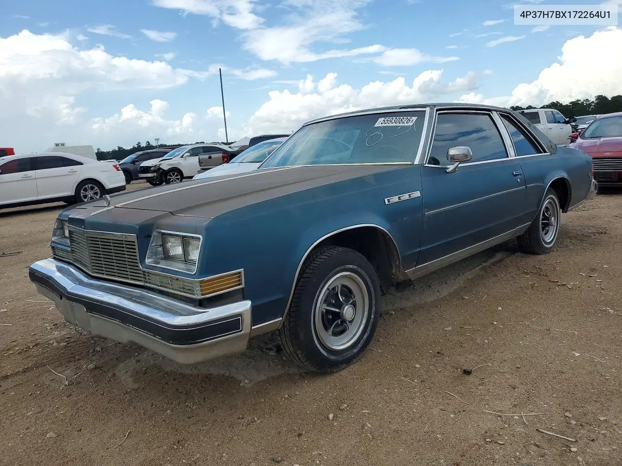 1977 Buick Lesabre VIN: 4P37H7X172264 Lot: 55930826