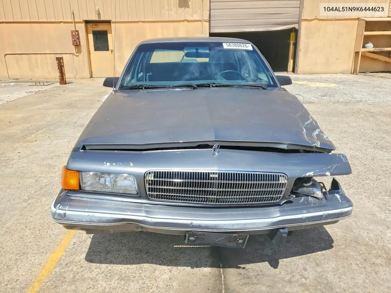 1989 Buick Century Limited VIN: 1G4AL51N9K6444623 Lot: 58380626