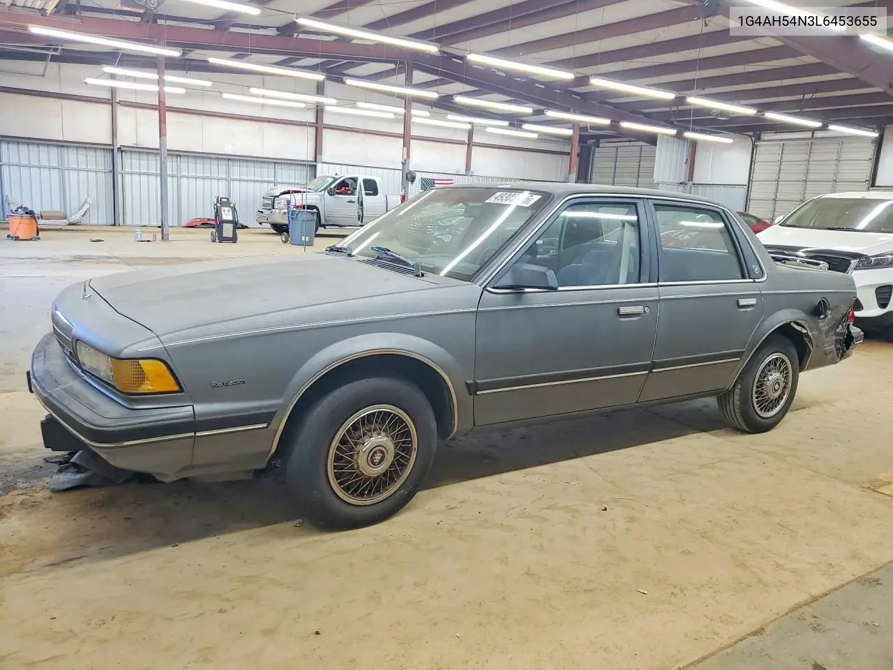 1990 Buick Century Custom VIN: 1G4AH54N3L6453655 Lot: 49305216