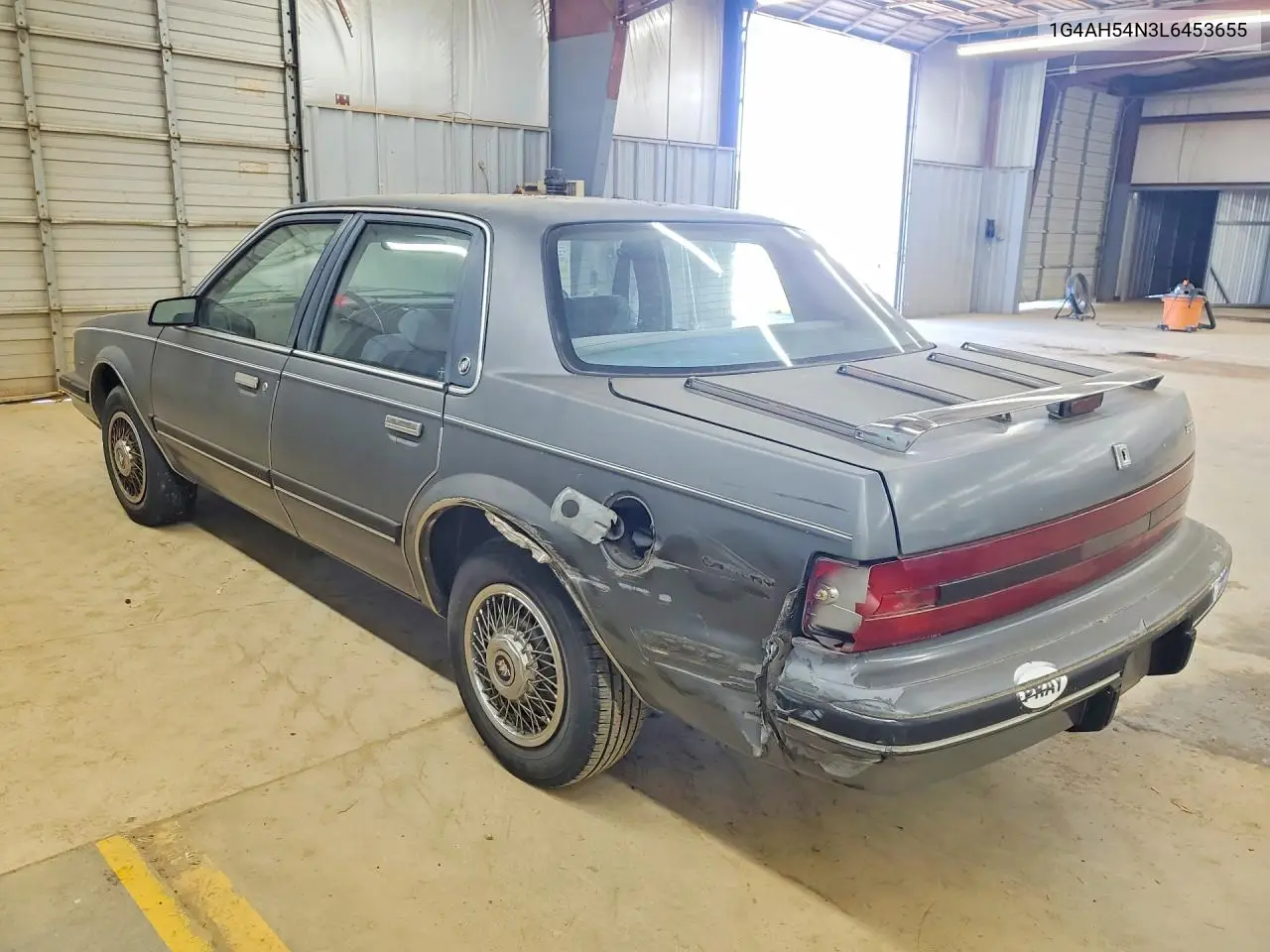 1990 Buick Century Custom VIN: 1G4AH54N3L6453655 Lot: 49305216