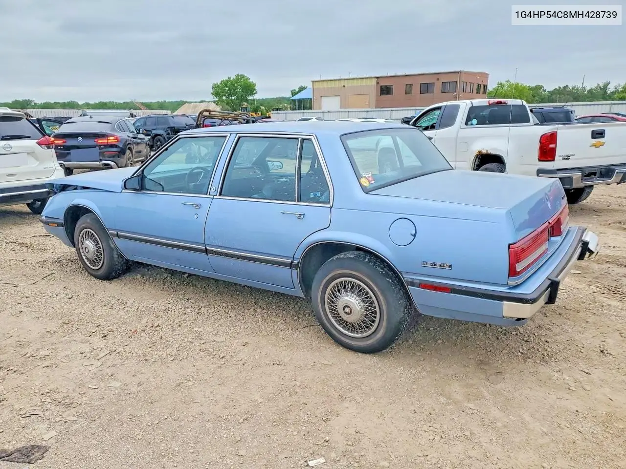 1991 Buick Lesabre Custom VIN: 1G4HP54C8MH428739 Lot: 57822076