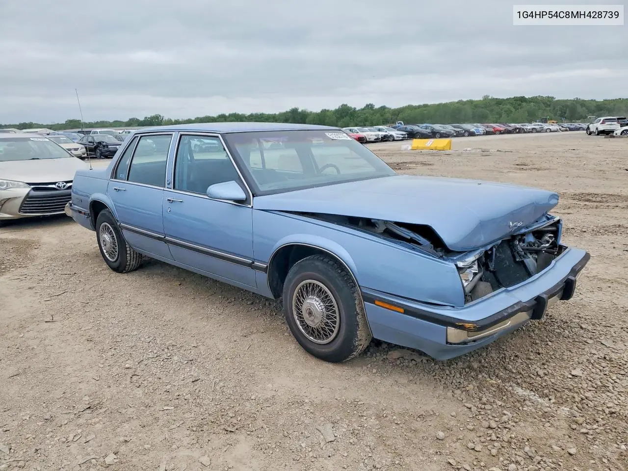 1991 Buick Lesabre Custom VIN: 1G4HP54C8MH428739 Lot: 57822076