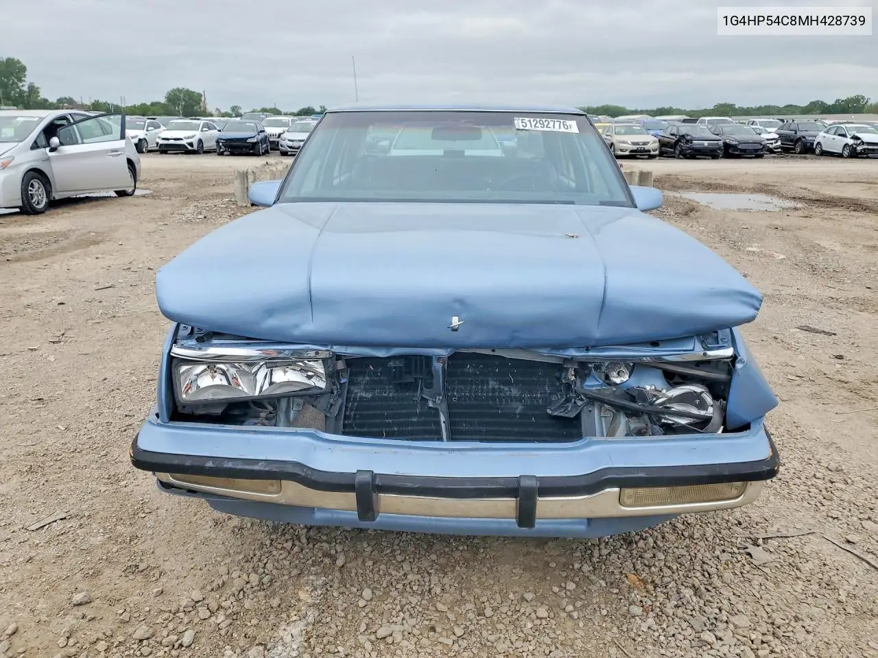 1991 Buick Lesabre Custom VIN: 1G4HP54C8MH428739 Lot: 57822076