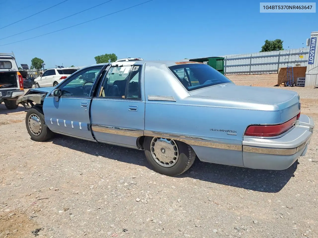 1992 Buick Roadmaster Limited VIN: 1G4BT5370NR463647 Lot: 53279016
