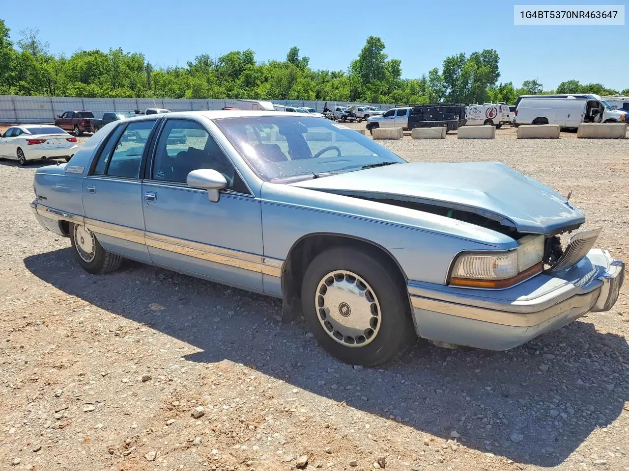 1992 Buick Roadmaster Limited VIN: 1G4BT5370NR463647 Lot: 53279016
