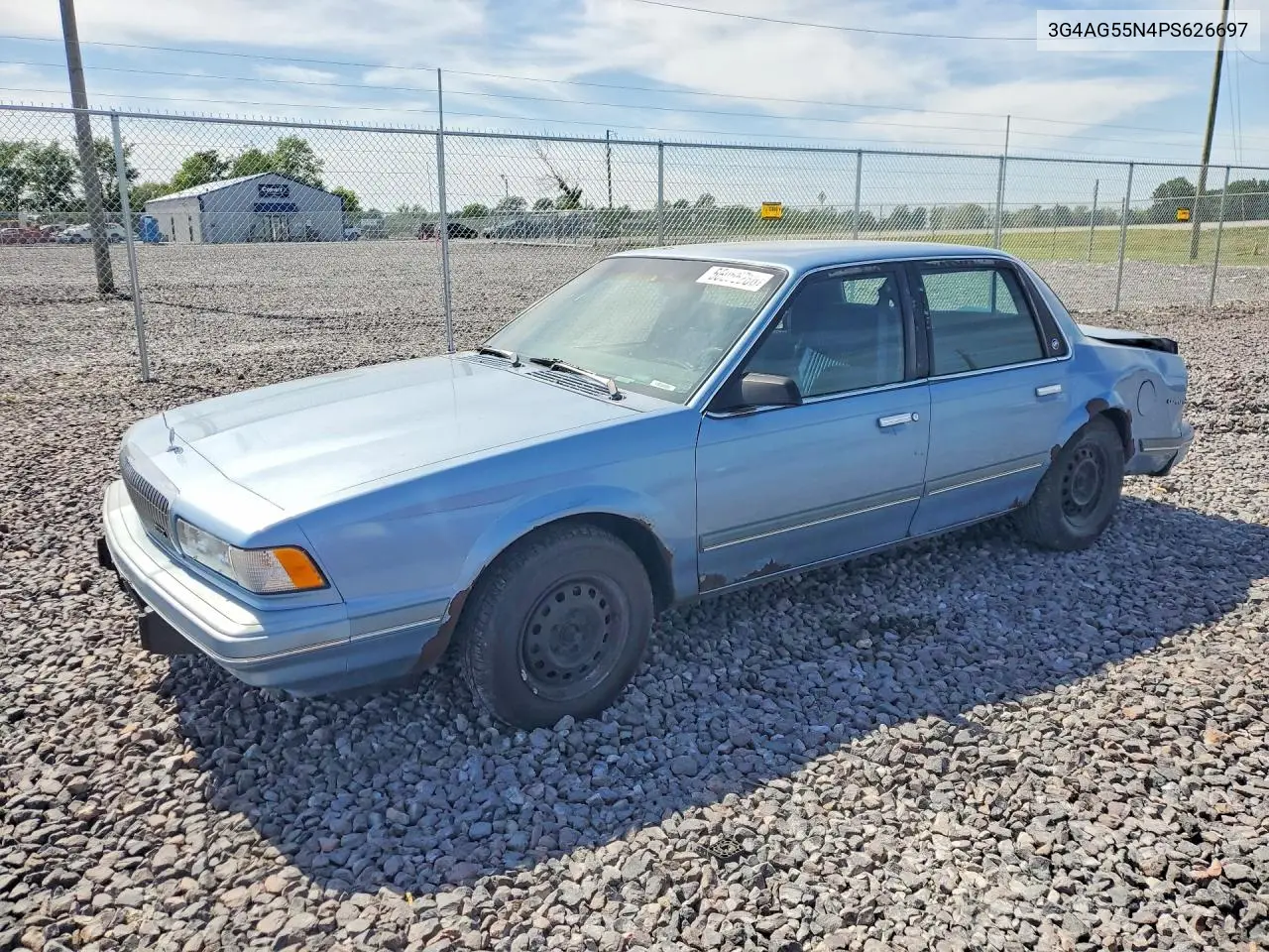 1993 Buick Century Special VIN: 3G4AG55N4PS626697 Lot: 56056286