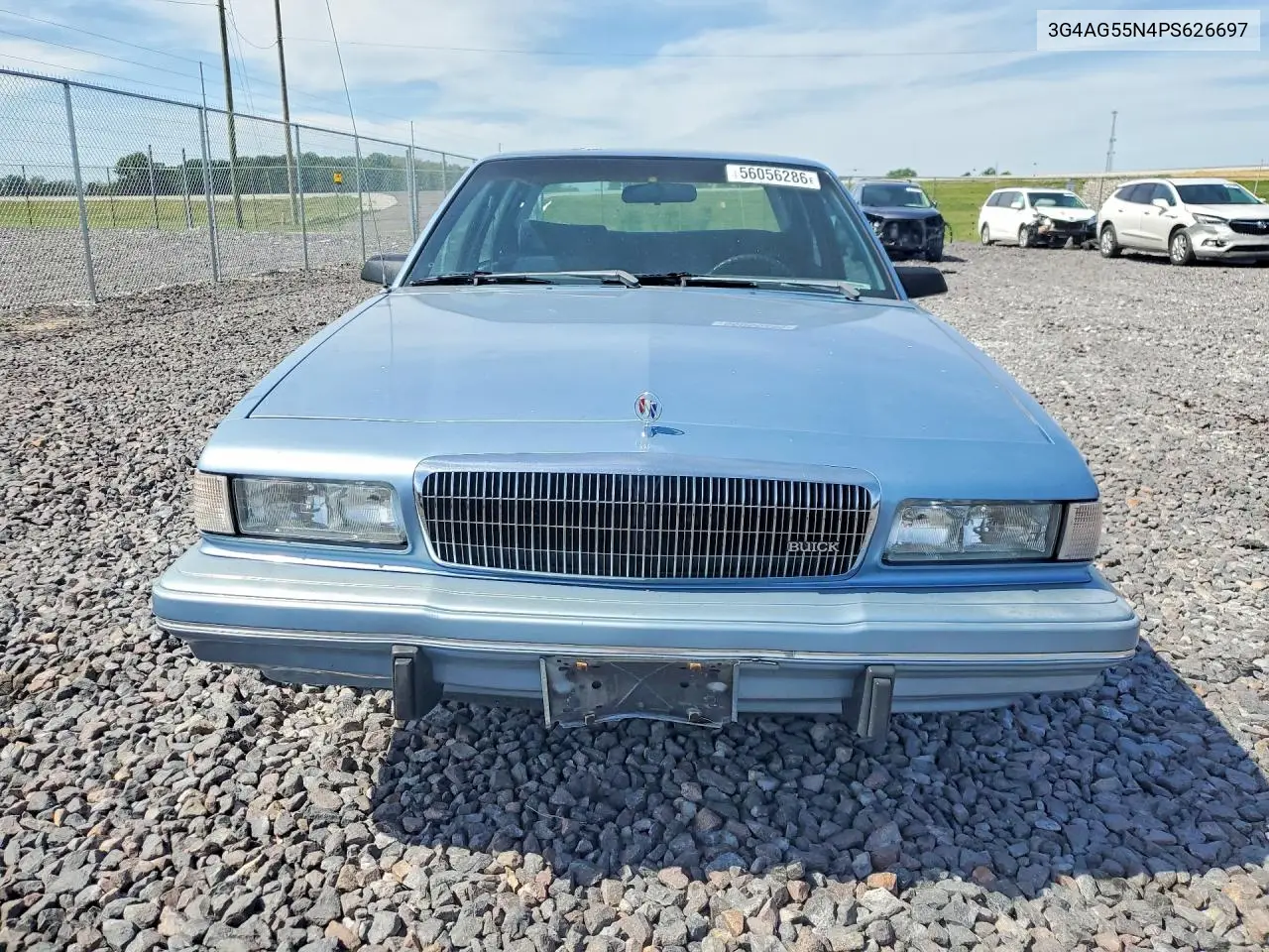 1993 Buick Century Special VIN: 3G4AG55N4PS626697 Lot: 56056286