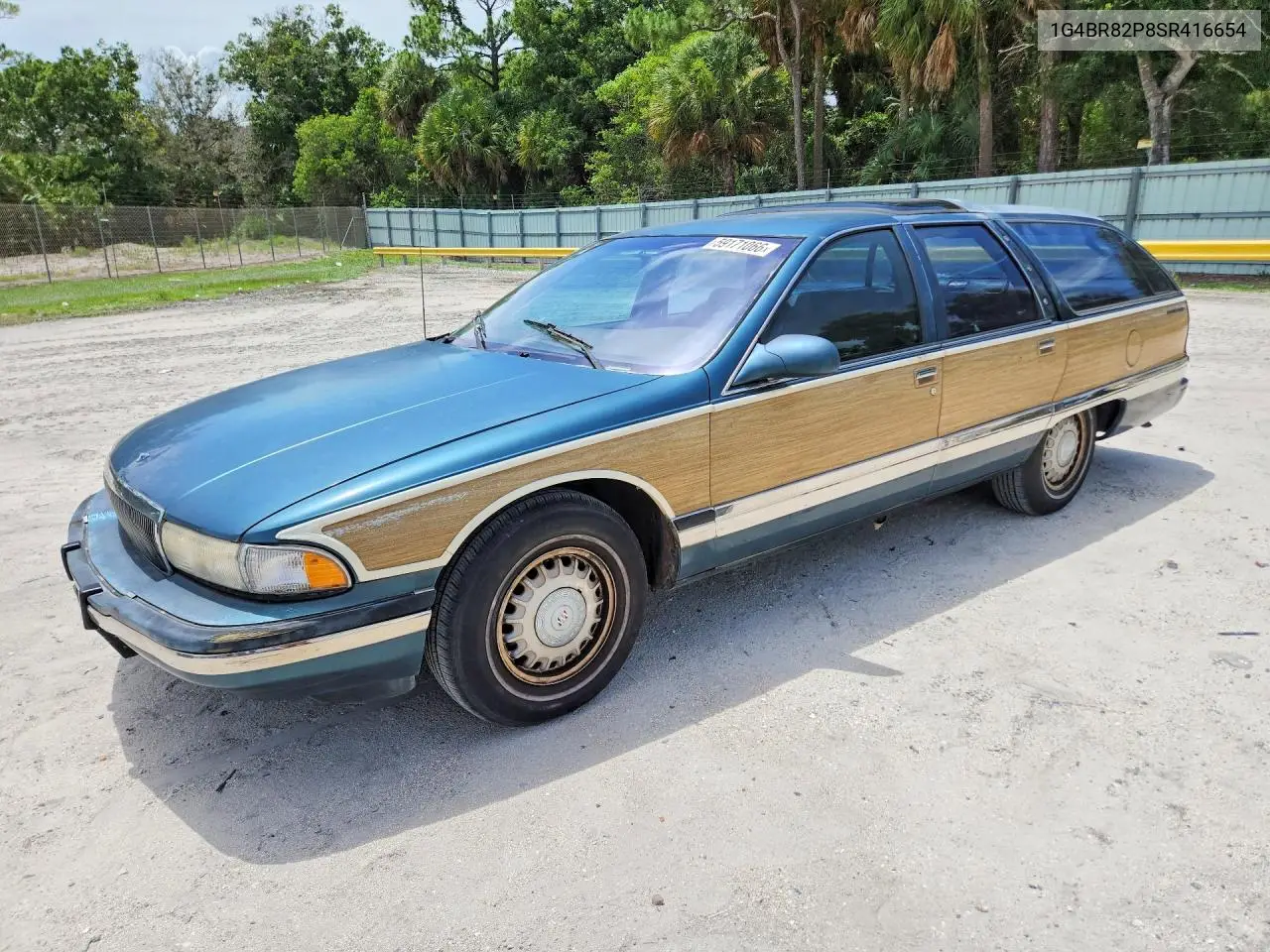 1995 Buick Roadmaster Estate VIN: 1G4BR82P8SR416654 Lot: 59171066
