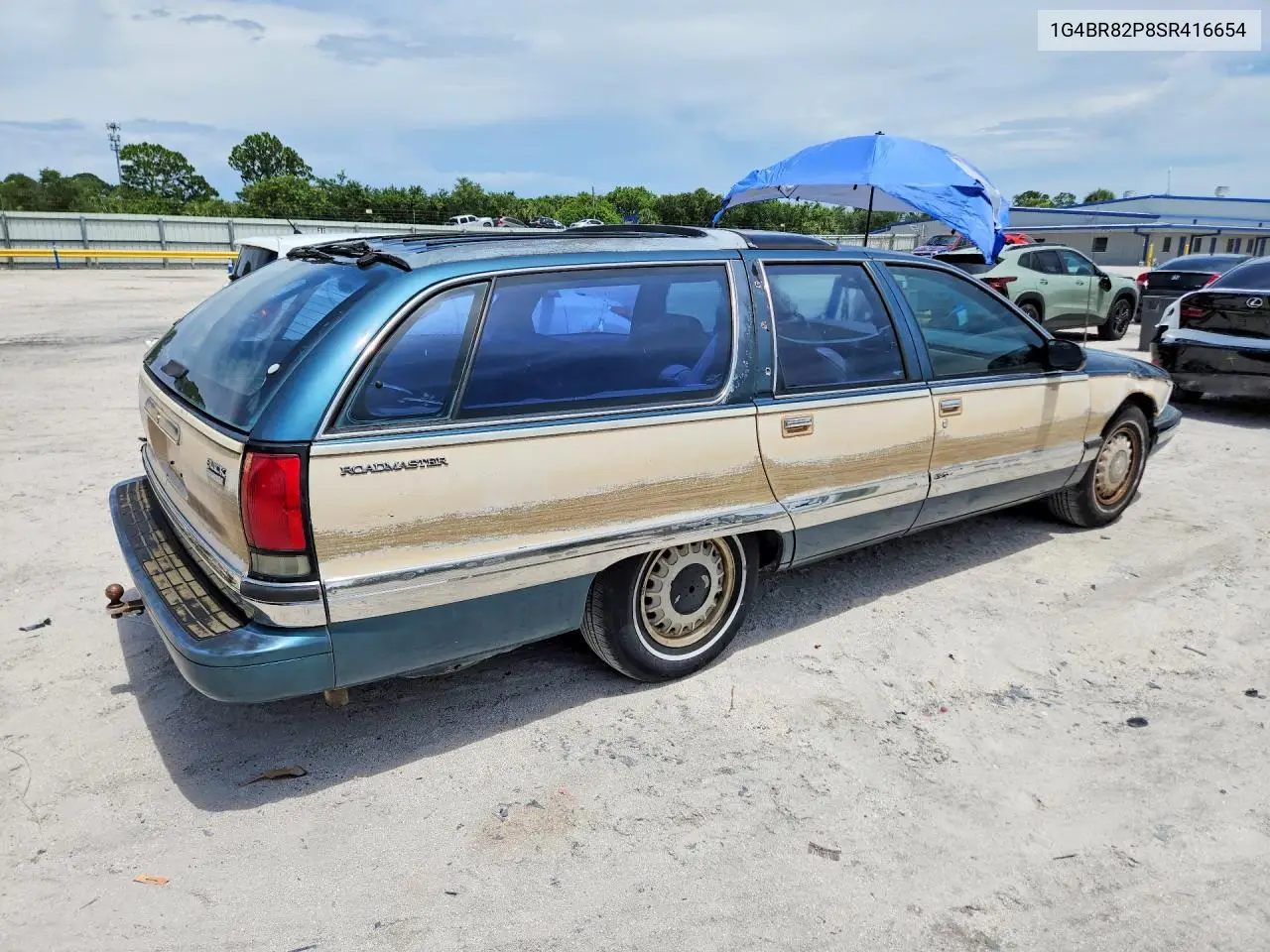 1995 Buick Roadmaster Estate VIN: 1G4BR82P8SR416654 Lot: 59171066