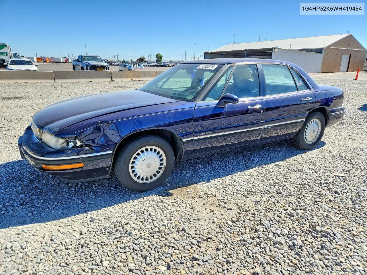 1998 Buick Lesabre Custom VIN: 1G4HP52K6WH419454 Lot: 57292816