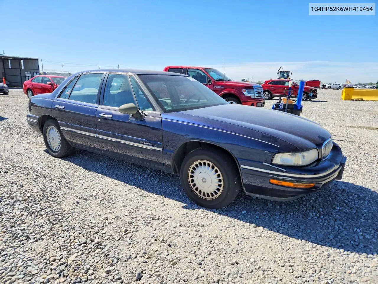 1998 Buick Lesabre Custom VIN: 1G4HP52K6WH419454 Lot: 57292816