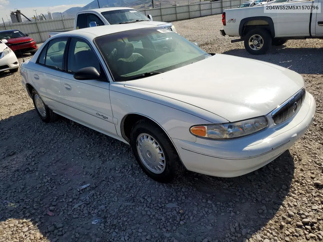 1999 Buick Century Custom VIN: 2G4WS52M5X1570796 Lot: 55821226