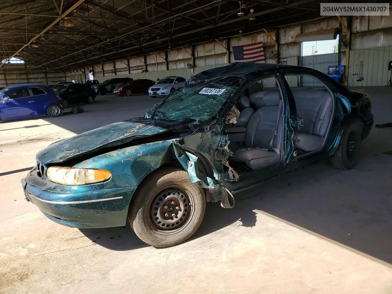 1999 Buick Century Limited VIN: 2G4WY52M6X1430707 Lot: 58267136