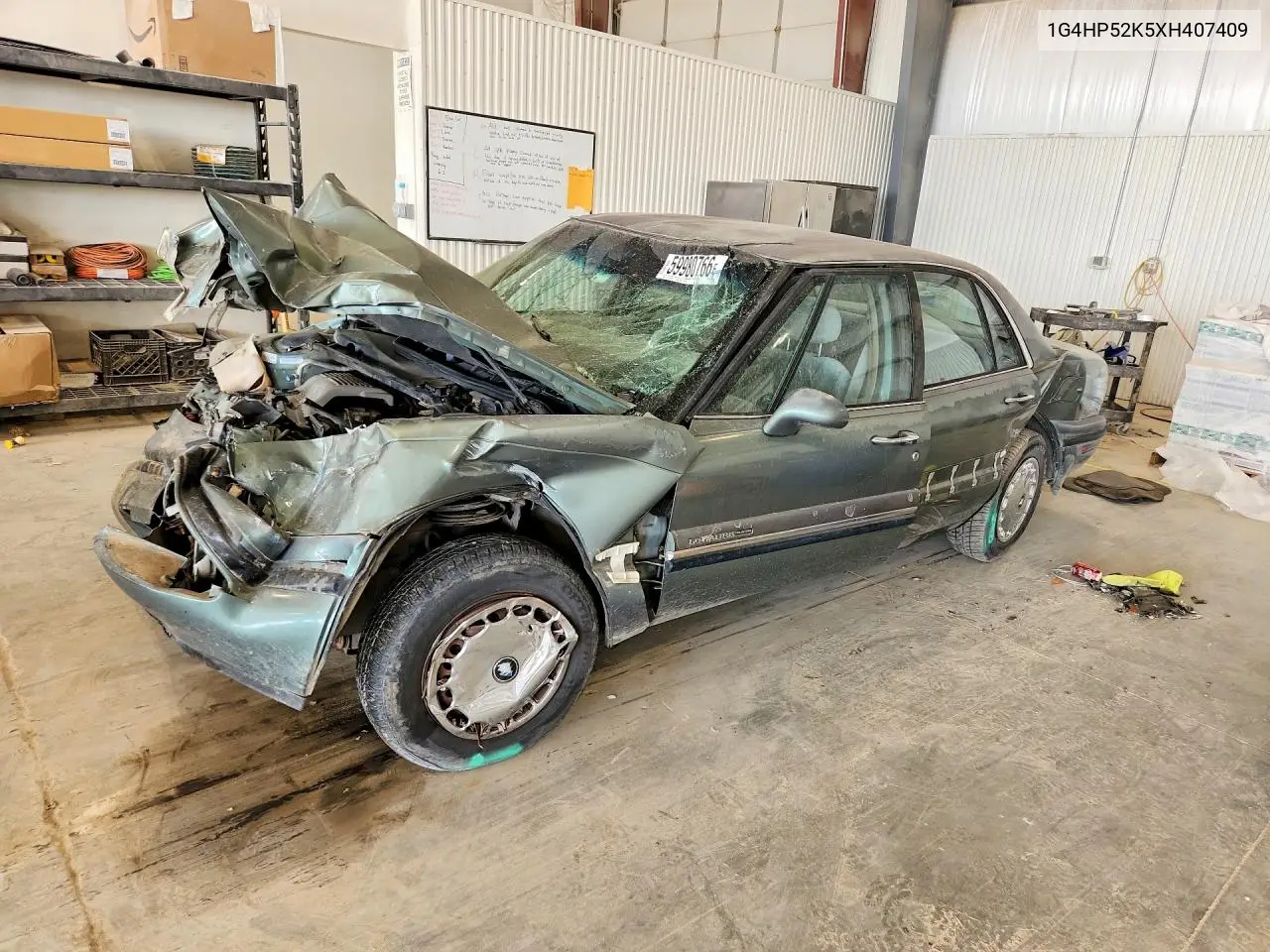 1999 Buick Lesabre Custom VIN: 1G4HP52K5XH407409 Lot: 59980766