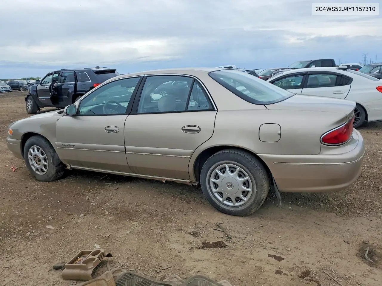 2000 Buick Century Custom VIN: 2G4WS52J4Y1157310 Lot: 52067596