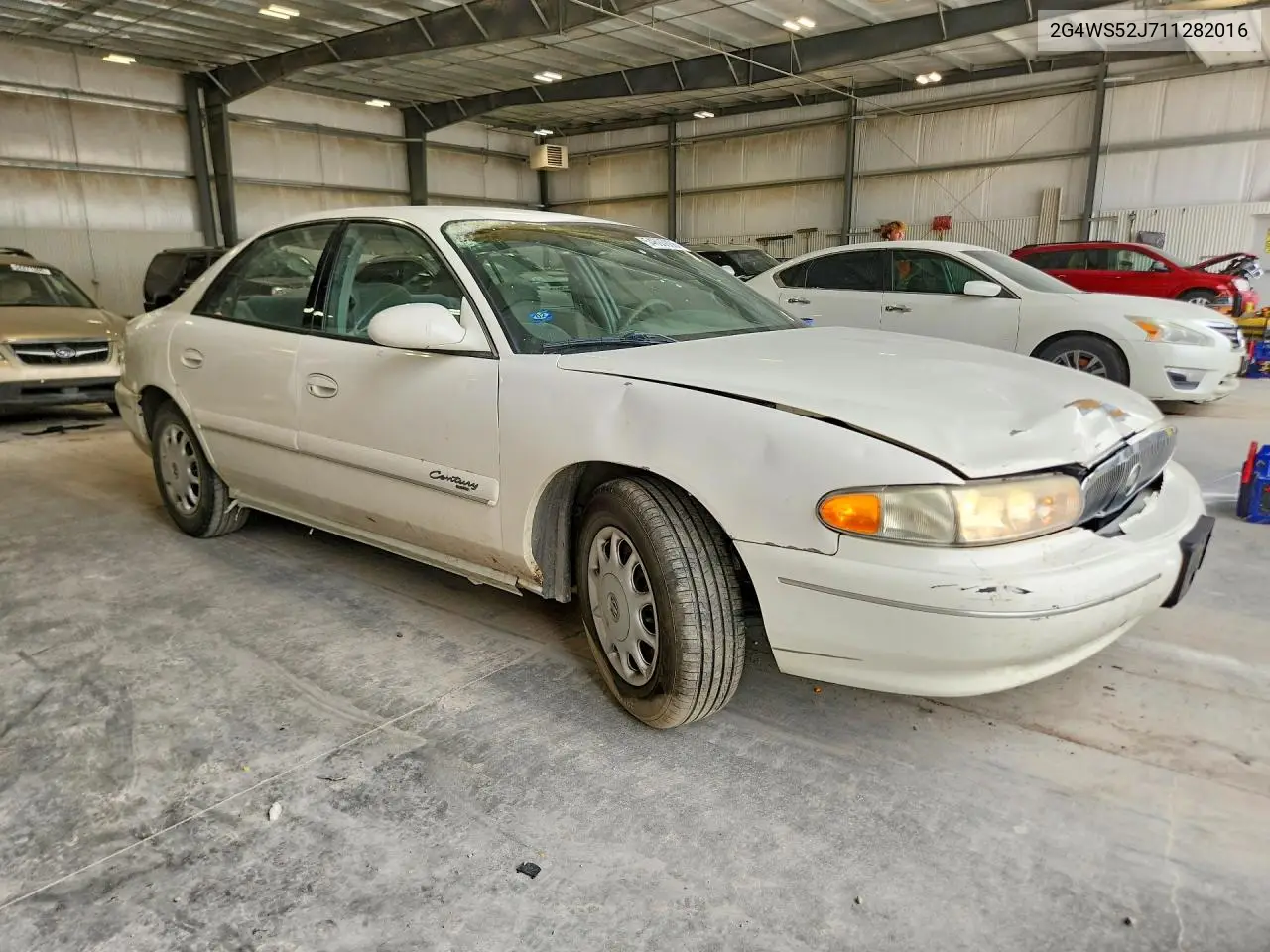 2001 Buick Century Custom VIN: 2G4WS52J711282016 Lot: 54893006