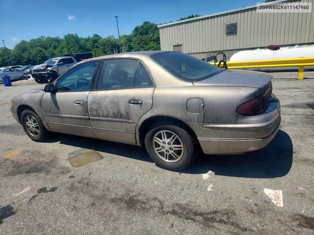 2001 Buick Regal Ls VIN: 2G4WB52K611147960 Lot: 57210216
