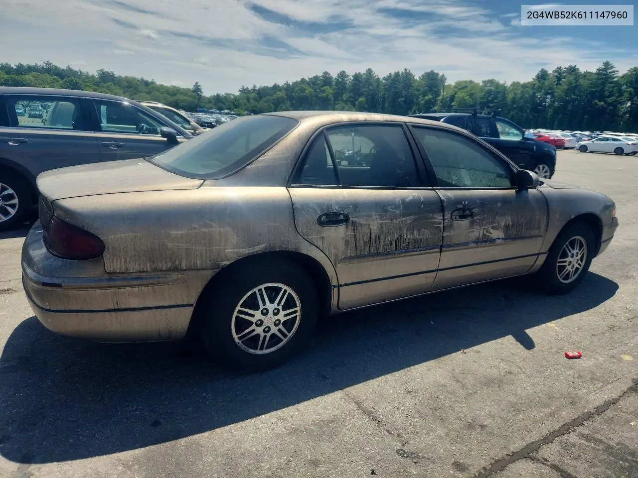 2001 Buick Regal Ls VIN: 2G4WB52K611147960 Lot: 57210216