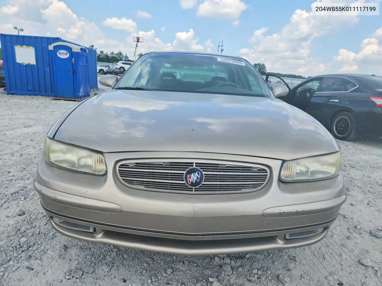 2001 Buick Regal Ls VIN: 2G4WB55K011117199 Lot: 59223946