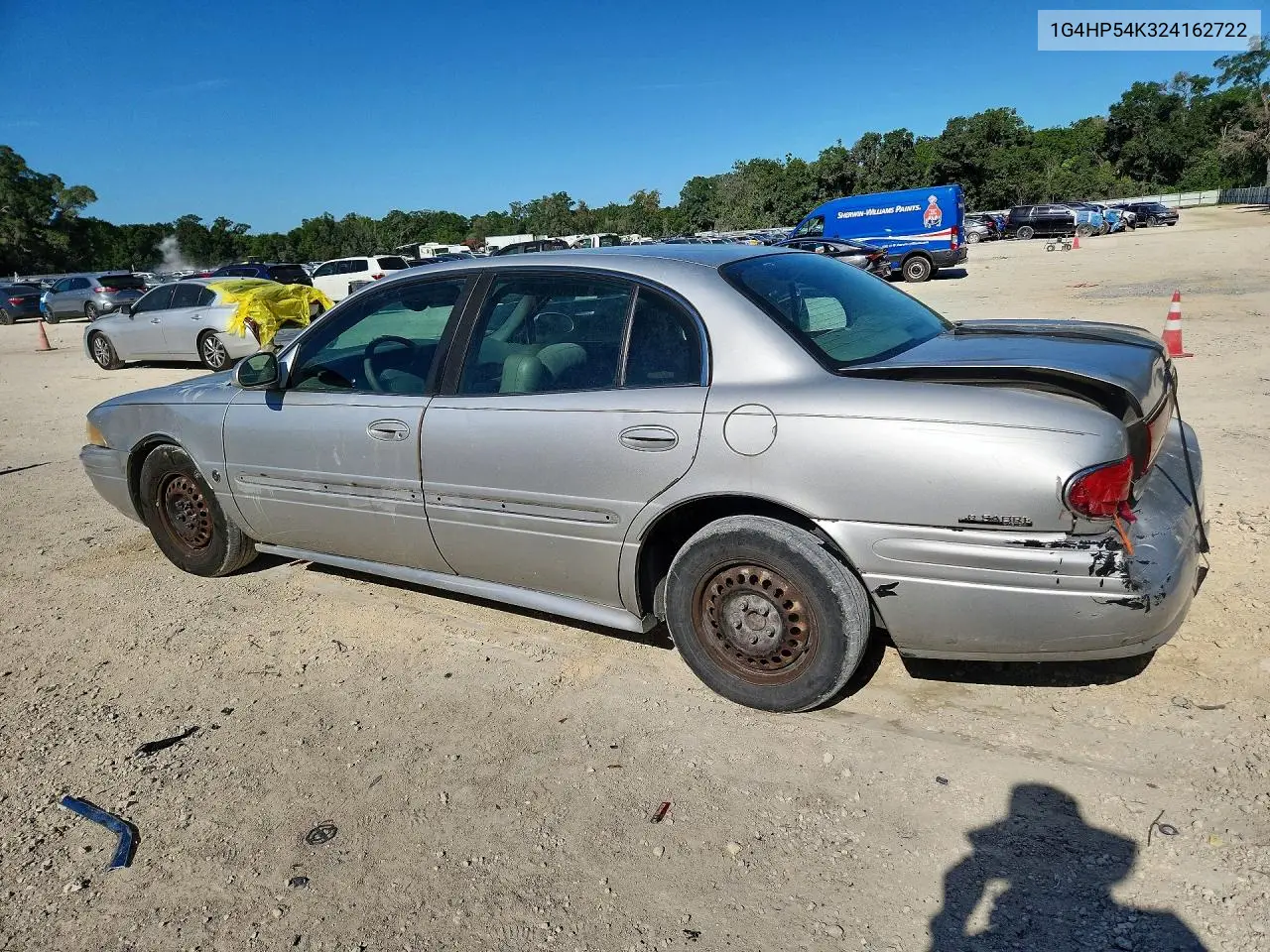 2002 Buick Lesabre Custom VIN: 1G4HP54K324162722 Lot: 54043916