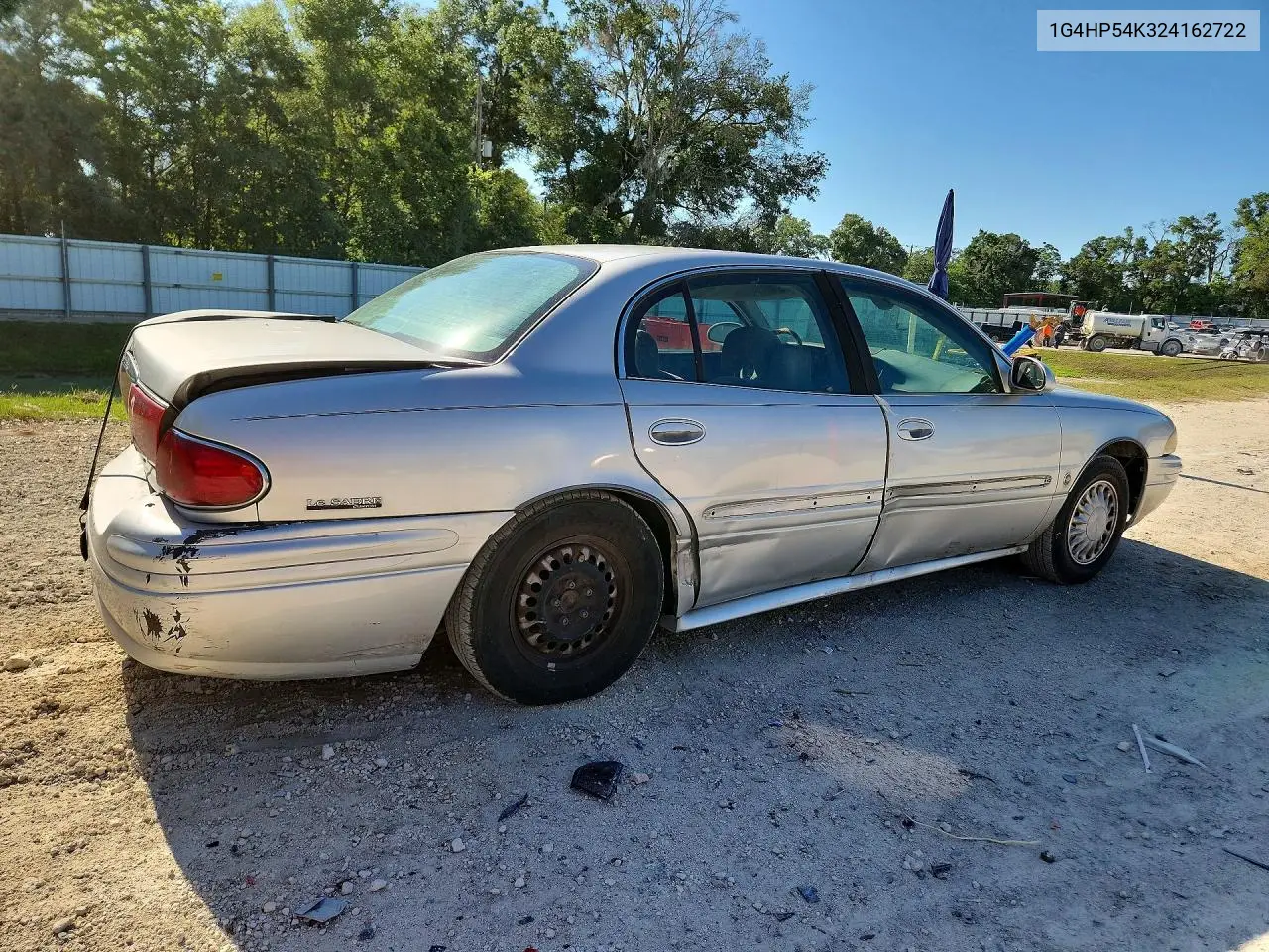 2002 Buick Lesabre Custom VIN: 1G4HP54K324162722 Lot: 54043916