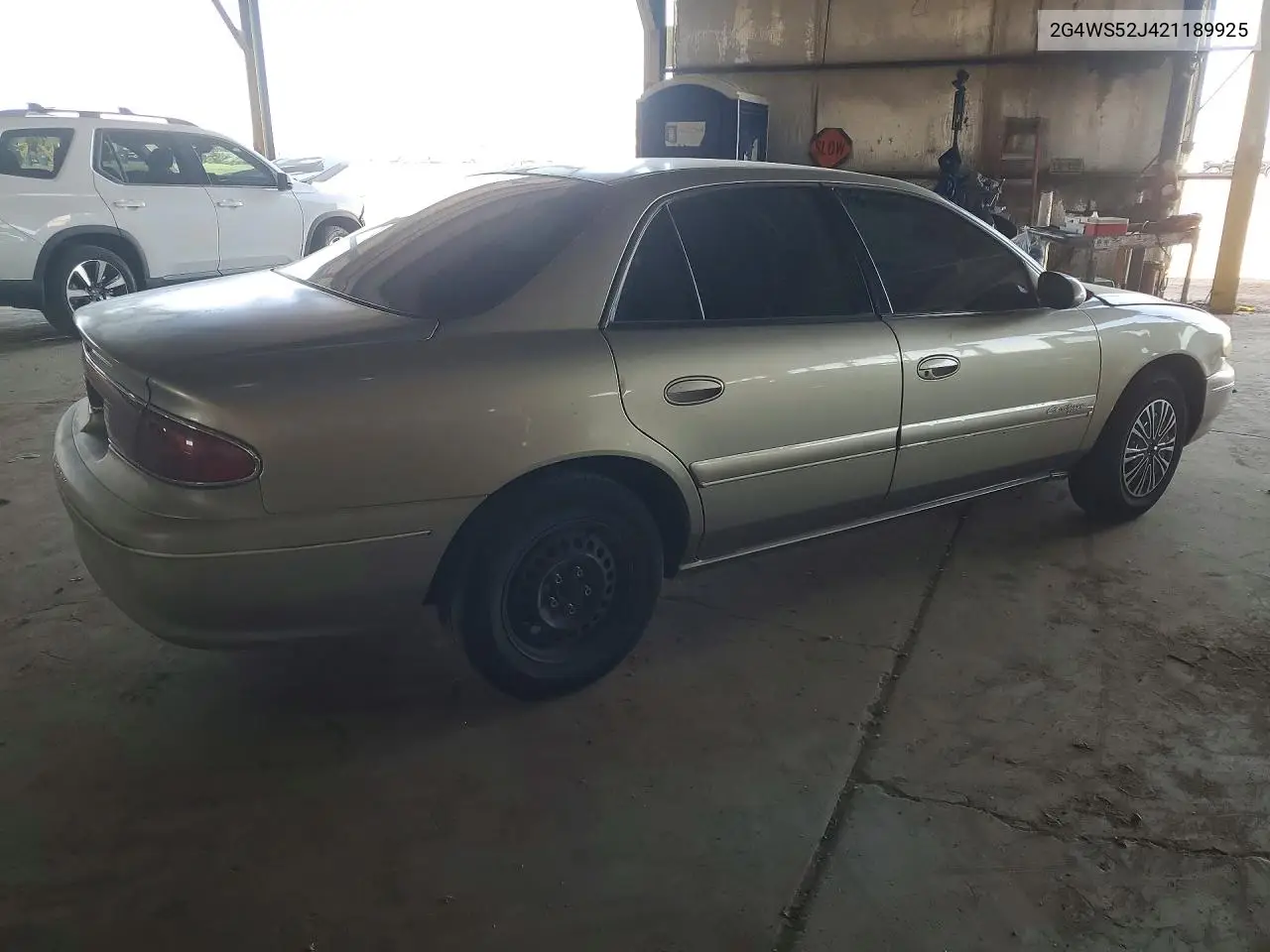 2002 Buick Century Custom VIN: 2G4WS52J421189925 Lot: 55988536