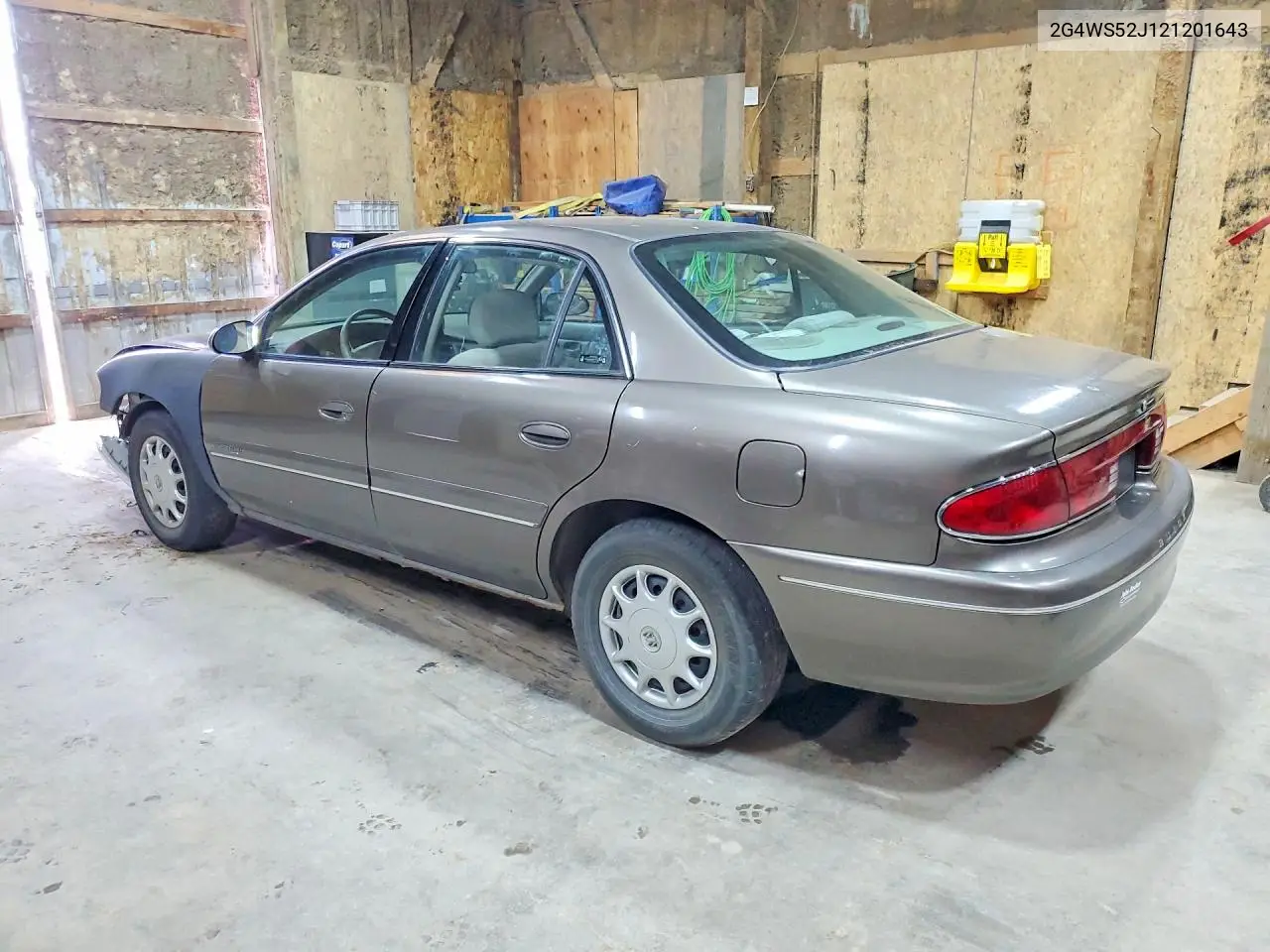 2002 Buick Century Custom VIN: 2G4WS52J121201643 Lot: 58128386