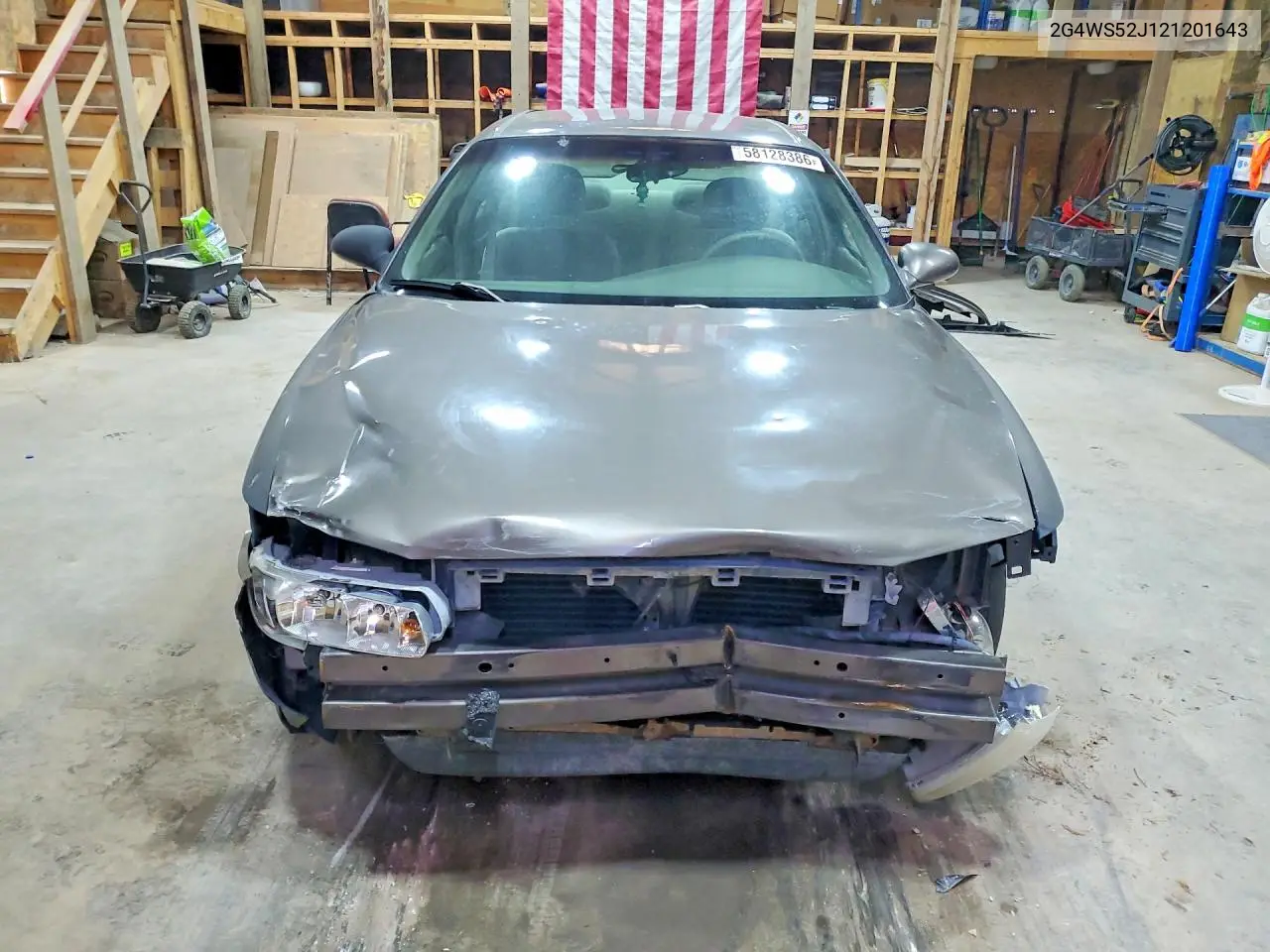 2002 Buick Century Custom VIN: 2G4WS52J121201643 Lot: 58128386