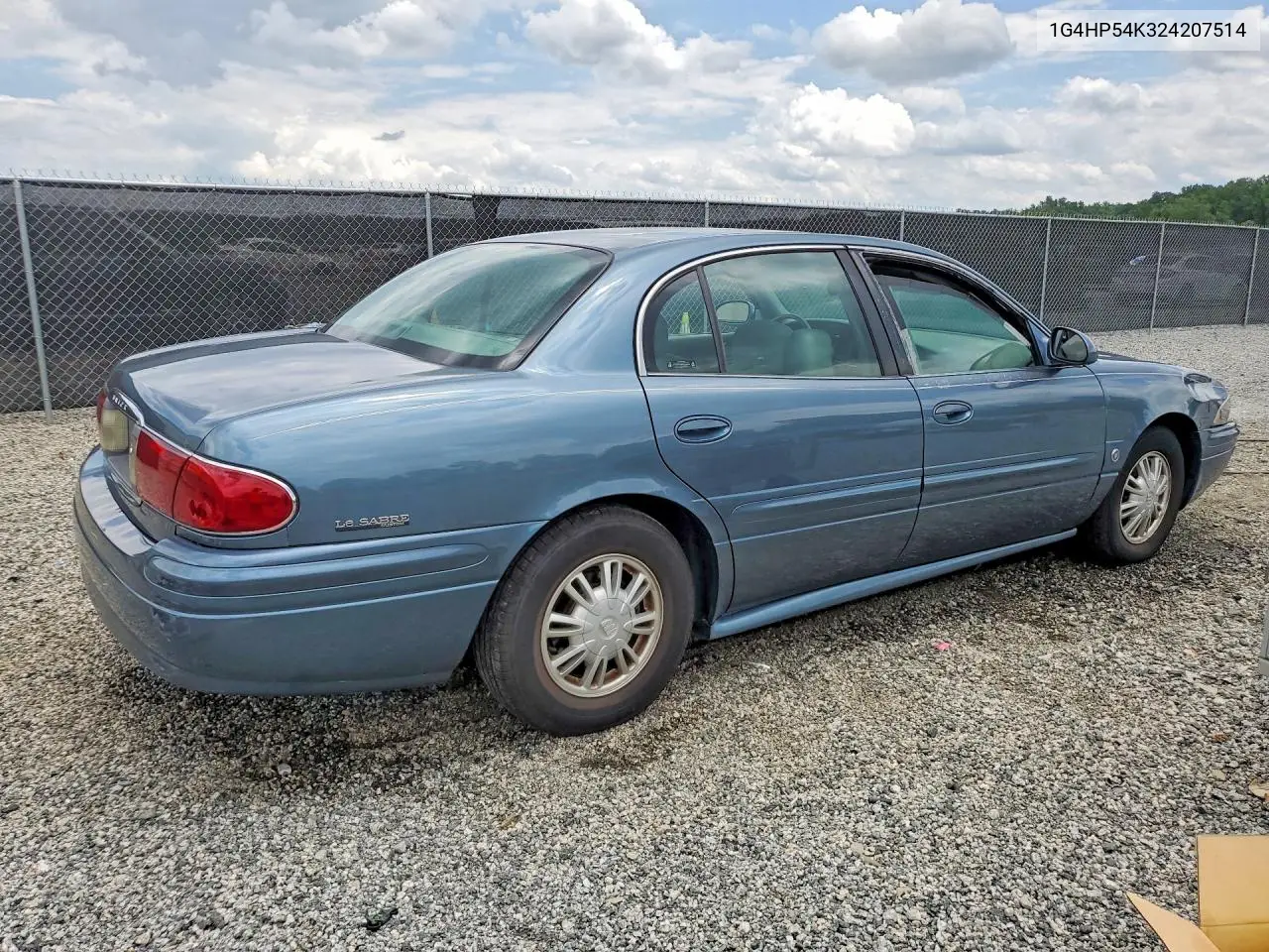 2002 Buick Lesabre Custom VIN: 1G4HP54K324207514 Lot: 58273496
