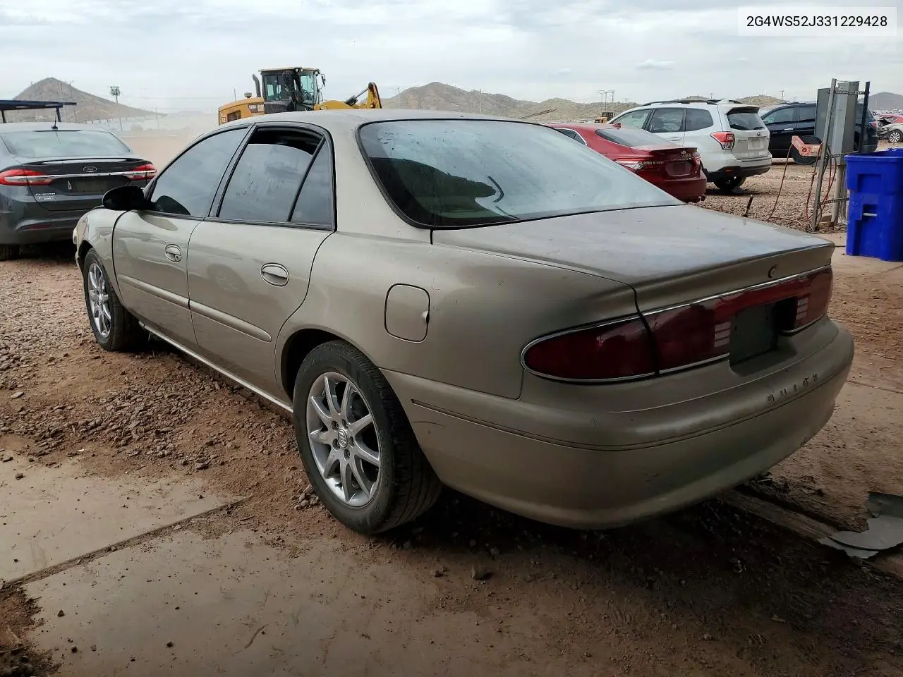 2003 Buick Century Custom VIN: 2G4WS52J331229428 Lot: 48117316