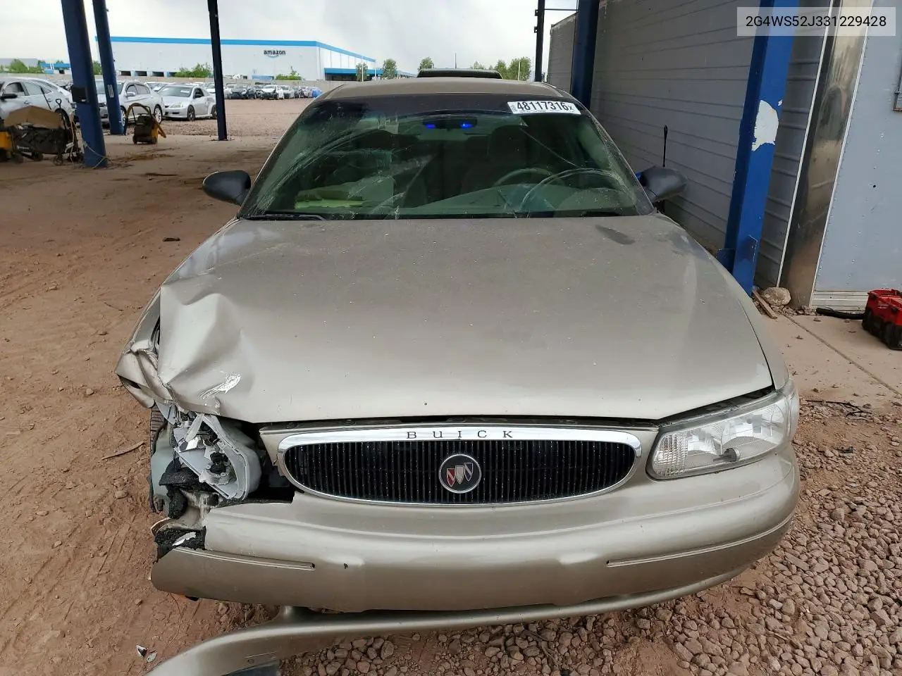 2003 Buick Century Custom VIN: 2G4WS52J331229428 Lot: 48117316