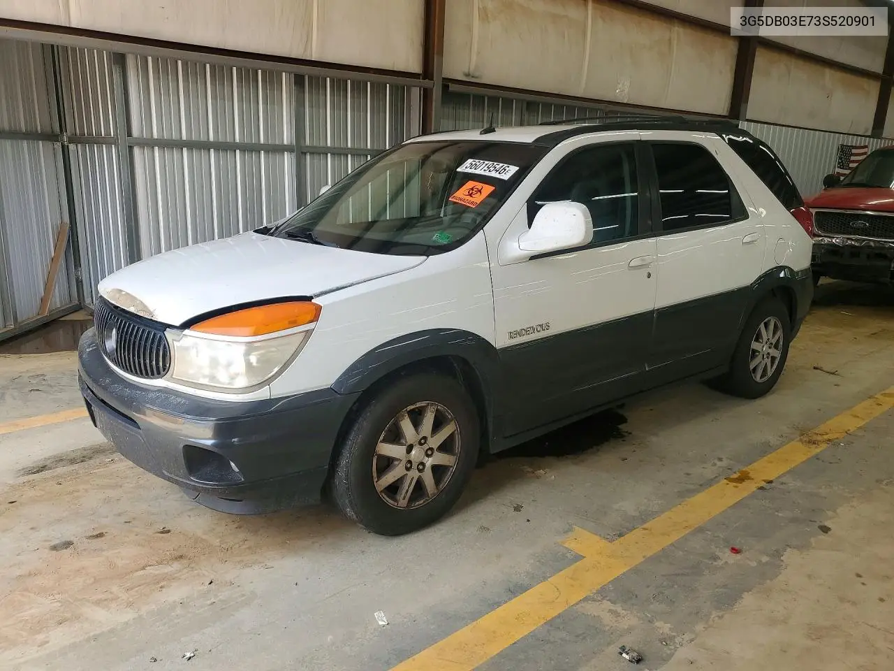 2003 Buick Rendezvous Cx VIN: 3G5DB03E73S520901 Lot: 56019546