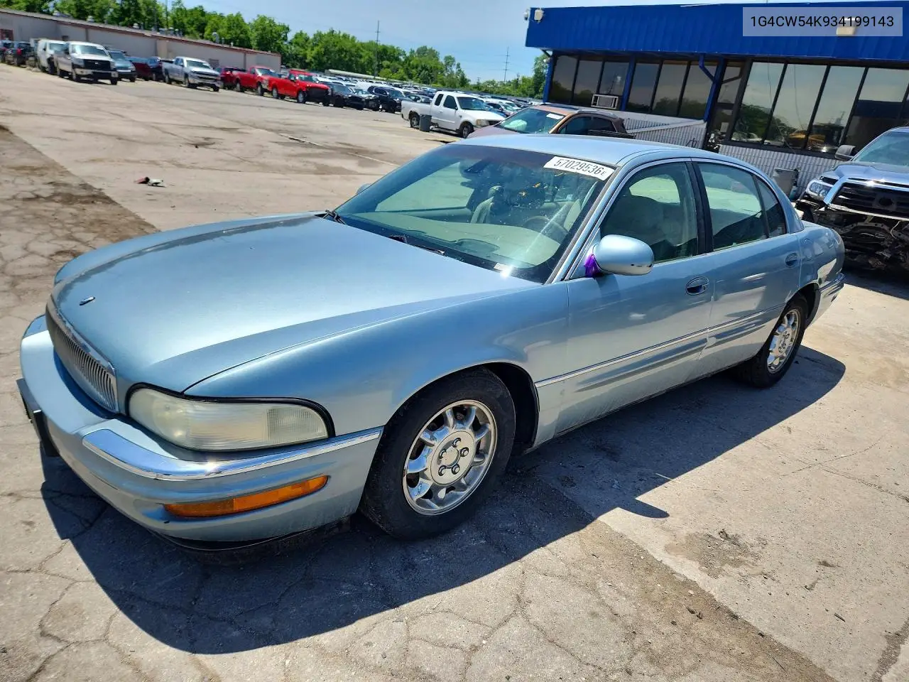 2003 Buick Park Avenue VIN: 1G4CW54K934199143 Lot: 57029536